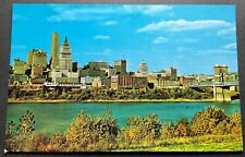 Cincinnati Ohio OH Postcard The City Skyline Better known as Queen City picture