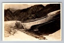 Custer National Forest MT-Montana RPPC, Grasshopper Glacier, Vintage Postcard picture