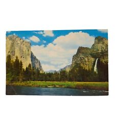 Postcard Gates Of The Valley Yosemite National Park California Chrome Unposted picture