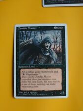 Zombie Master 4th Edition Summon Lord Magic the Gathering Card. Old Vintage picture