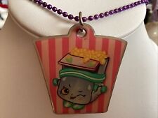Shopkins Breaky Crunch #16 Retired Collectible Dog Tag On Chain picture