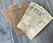 Lot Of 10 Moffat Coal Co Receipts 1940s Account Receipts Vintage Ephemera Envelo picture