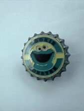 Sesame Pin Cookie Monster Bottle Cap picture