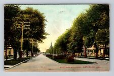 Waterloo IA-Iowa, East Park Boulevard, Advertisement, Vintage c1909 Postcard picture