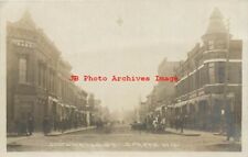 WI, Sparta, Wisconsin, RPPC, South Water Street, Business Area, 1909 PM, Photo picture