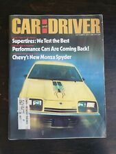 Car & Driver Magazine September 1976 - Chevy Monza Spyder - Lotus Spirit picture