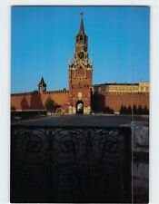 Postcard Spasskaya Tower Moscow Russia picture