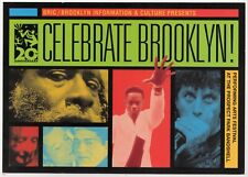 1998 BRIC Celebrate Brooklyn 20th Anniversary New York Advertising Postcard picture