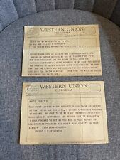1956 Dwight D. Eisenhower Reelection Western Union Telegram picture