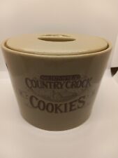 Vintage Shedd's Spread Country Crock Advertising Ceramic Cookie Jar Mint picture