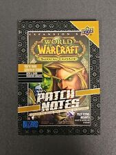 2023 Upper Deck Blizzard Legacy PATCH NOTES Burning Crusade #PN-10 1:72000 picture
