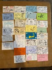 Lot of 30 QSL CB Cards Lot # 49 picture