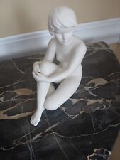  RARE Goebel Stunning Porcelain Bisque Sitting Nude #FN67 MINT   picture