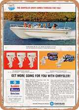 METAL SIGN - 1967 The Chrysler Crew Comes Through For You Vintage Ad picture
