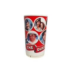 Vintage Dukes of Hazzard Plastic Tumbler Cup 1981 Deka Bo Luke Daisy General Lee picture