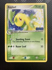 Pokemon Card Bayleef 35/115 EX Unseen Forces Holo Stamped Prerelease NM/M picture