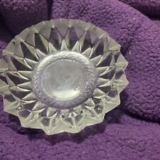 Vintage Ashtray Frosted Glass picture