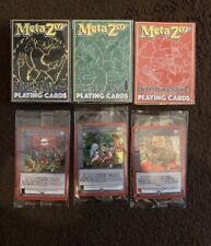 MetaZoo WPT Kickstarter Bundle Playing Cards Decks (x3) Promos (x3) picture