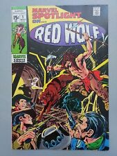 MARVEL SPOTLIGHT ON RED WOLF #1 - 1ST RED WOLF (1971) MARVEL COMICS picture