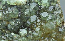 142 Gram Top Green Demantoid Garnet Crystals Bunches On Matrix From Afghanistan picture