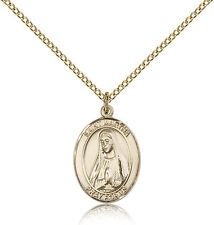 Saint Martha Medal For Women - Gold Filled Necklace On 18 Chain - 30 Day Mon... picture
