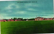 Vintage Postcard- Parade Ground, Fort Meade, MD. Early 1900s picture