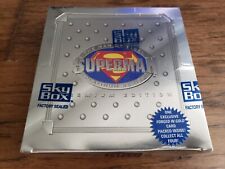 1994 SKYBOX SUPERMAN PLATINUM FACTORY SEALED BOX TRADING CARDS THE MAN OF STEEL picture
