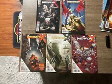 Weapon X 9, 10, 11, 12,21 -Marvel lot of 5 comic books picture