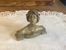 Small Well Made Bronze Bust “Jolie Coeur” Beautiful Heart picture