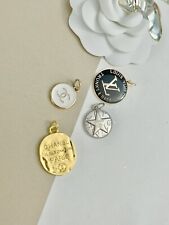 Lot of 4 Chanel LV buttons and zipper Pulls picture