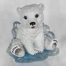 Vtg 1995 LITTLE FRIENDS OF THE ARCTIC Polar Bear THE YOUNG PRINCE Figurine picture