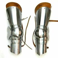 Medieval Leg Armor Gothic Leg Greave Easy To Wear Battle Ready Leg Armor Set picture
