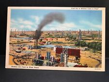 Postcard West Texas - Modern Oil Field - 