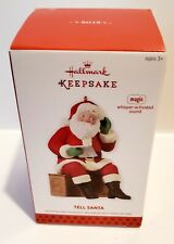 Hallmark Keepsake Ornament Magic 2013 Whisper Activated  Tell Santa NIB picture