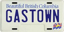 Gastown Vancouver Beautiful British Columbia Canada Aluminum BC License Plate picture