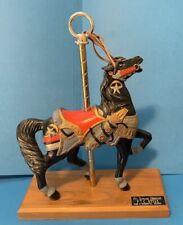 PJ's Carousel Collection ARROW Horse Figurine Signed M. Phelps Repaired picture
