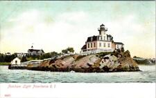 Providence, RI Rhode Island  POMHAM LIGHT HOUSE Lighthouse ca1900's UDB Postcard picture