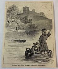 1879 magazine engraving ~  INCIDENT IN THE CHILDHOOD OF SYDNEY SMITH picture