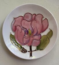 Vintage Moorcroft  Magnolia Pattern Small Dish Delicate Lovely Colors Never Used picture