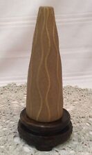 Jonathan Adler Pot A Porter Hand Made Pottery Brown Vase 7” Tall picture