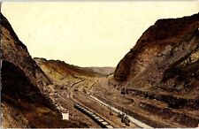 c 1912 Culebra Cut, Panama Antique Postcard Panama Canal Construction picture
