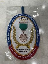 BSA NATIONAL ANNUAL MEETING 2024 50th Islamic Scouting DUTY TO GOD PATCH Muslim picture