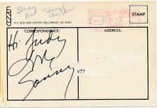 Sonny Bono- Signed Picture Postcard (Singer) picture