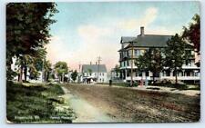BROWNVILLE, ME Maine ~ HERRICK HOUSE Street Scene c1910s Postcard picture