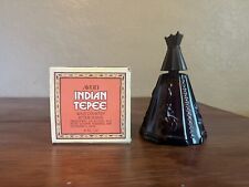 Vintage- Avon -Indian Teepee- Wild Country Aftershave empty bottle w/ Box picture