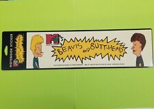 Vintage BEAVIS and BUTT-HEAD Notebook Sticker New old stock 1993 MTV  picture