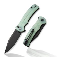CIVIVI Cogent Button Lock Flipper Pocket Knife, 14C28N Blade G10 Handle, Good picture