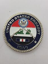MSG Detachment United States Embassy IRAQ Battalion Baghdad Challenge Coin 1.75