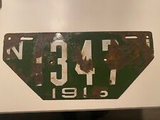 1916 New Hampshire NH Non Resident Visitor Porcelain license plate Vehicle Tag picture