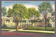 Nurses Home at Warren State Hospital, Warren,  Pa., NOS unused linen postcard  picture